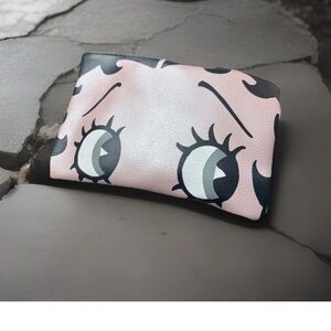 Betty Boop Black and White Pouch
